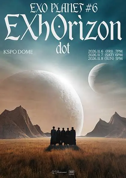 EXO PLANET #6, EXhOrizon [dot] 公式ポスター