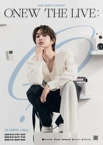 ONEW CONCERT: ONEW THE LIVE: Q [ソウル] 公式ポスター