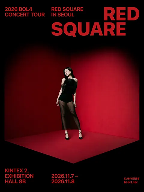 BOL4 CONCERT TOUR: Red Square 公式ポスター