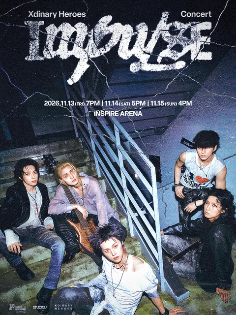 Xdinary Heroes Concert: IMPULSE [仁川] 公式ポスター