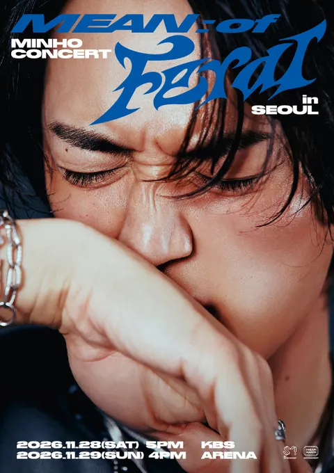 MINHO CONCERT: MEAN: of feral [ソウル] 公式ポスター