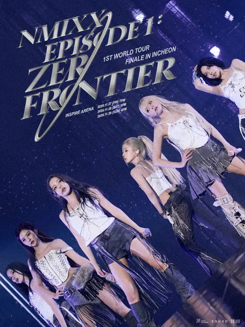 NMIXX 1ST WORLD TOUR: EPISODE 1: ZERO FRONTIER FINALE [Incheon] official poster